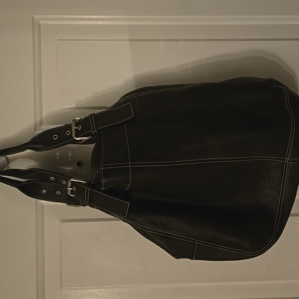Maurizio Taiuti Pebble Leather Large Tote